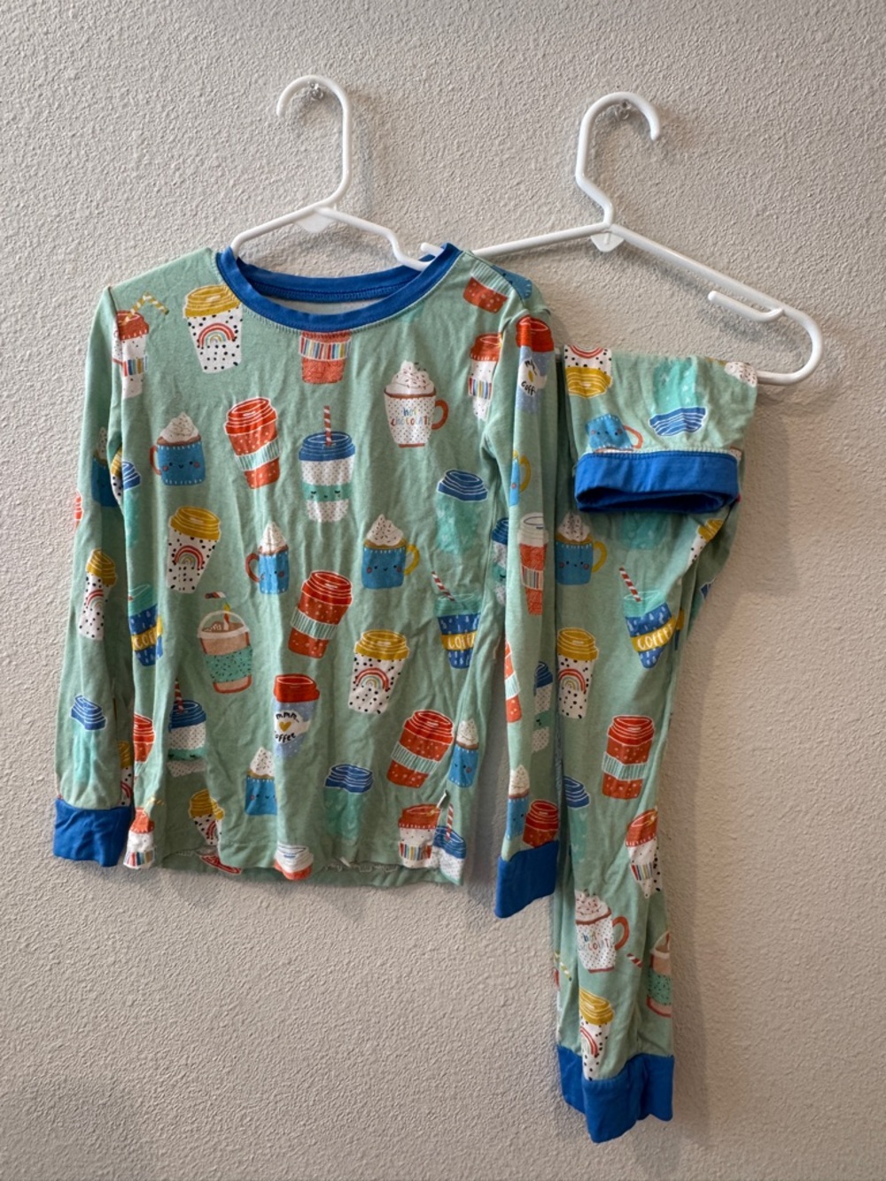 Little Sleepies Todder 4T Pajama Set Bamboo